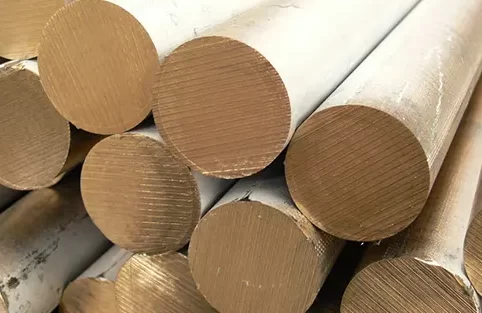 closeup photo of bronze bars